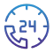 24/7 Support Icon